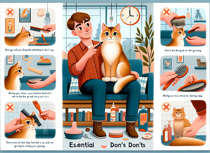 Essential Do's and Don'ts When Grooming Your Cat