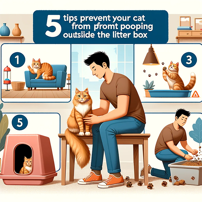 5 Tips to Prevent Your Cat from Pooping Outside the Litter Box