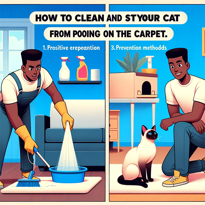 How to Clean and Stop Your Cat from Pooping on the Carpet