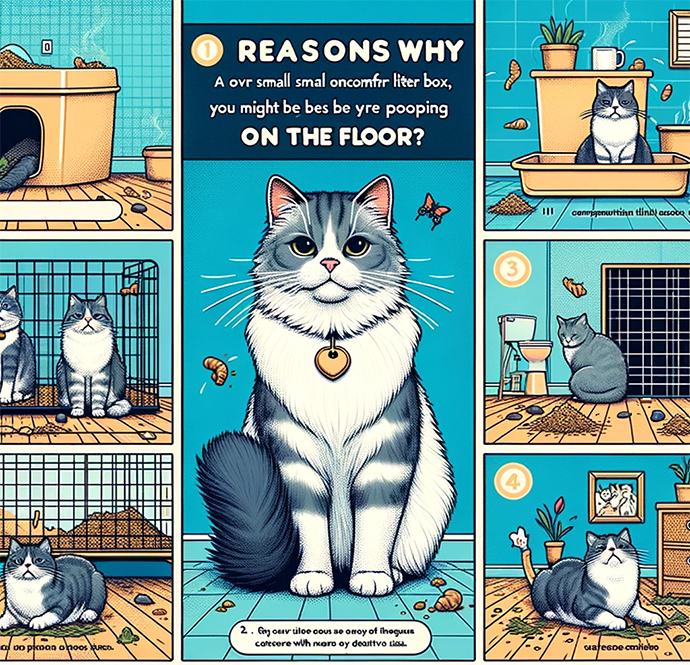 Reasons for Your Cat's Floor Pooping Behavior