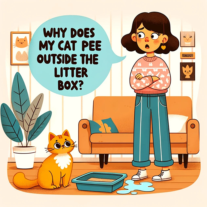 Why Does My Cat Pee Outside the Litter Box